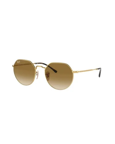 Ray-Ban 3565 Jack 001/51 Gold Sunglasses