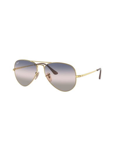Ray-Ban 3689 Aviator Metal Ii 001/GE Gold Sunglasses