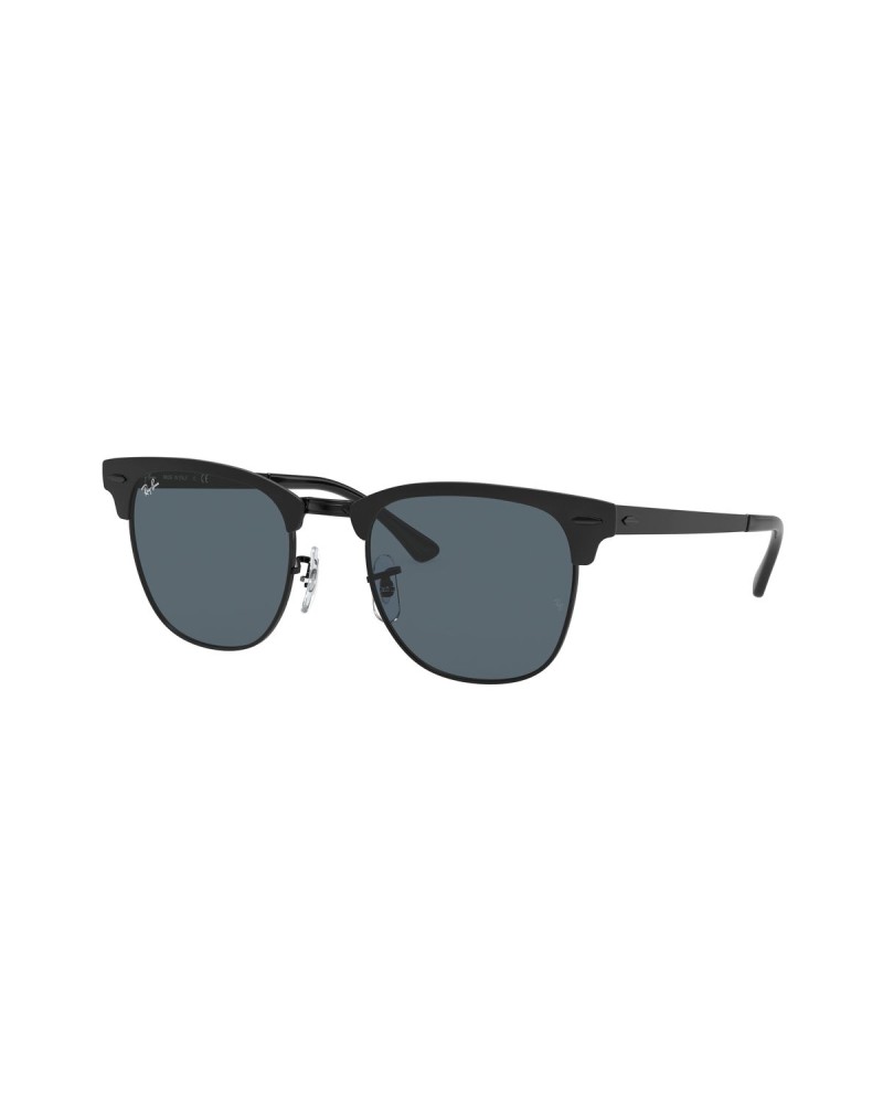 Ray-Ban 3716 Clubmaster Metal 186/R5 Black Sunglasses