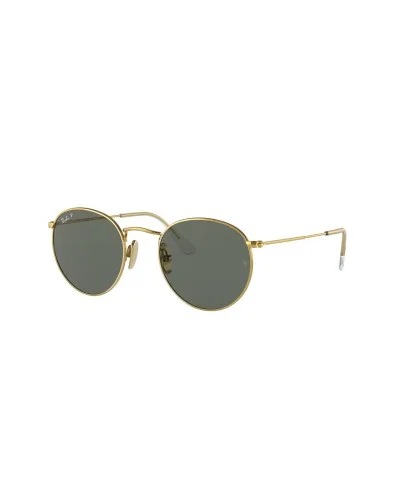 Ray-Ban 8247 Round 921658 Gold Sunglasses