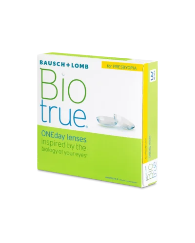Biotrue Oneday For Presbyopia 90 Daily Contact Lenses Box