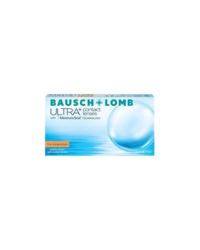 Ultra For Astigmatism 3 Monthly Contact Lenses Box
