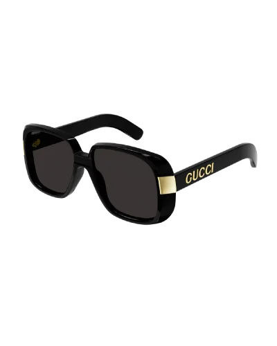 Gucci Gg0318S 005 Black Sunglasses