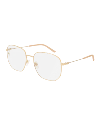 Gucci Gg0396S 001 Gold Sunglasses