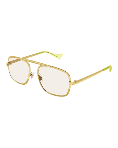 Gucci Gg1250S 001 Gold Sunglasses