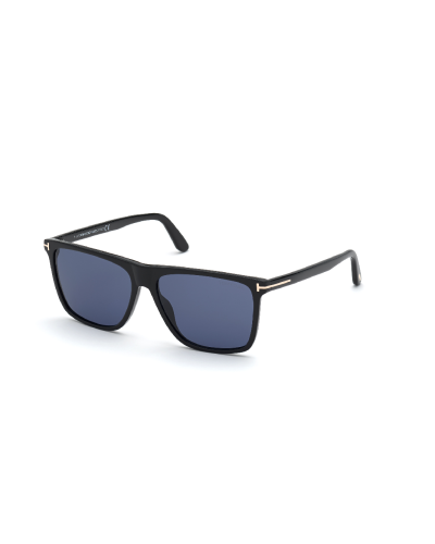 Tom Ford Ft0832 Fletcher 01V Shiny Black Sunglasses