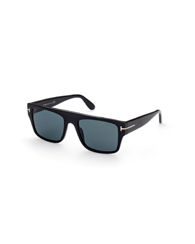 Tom Ford Ft0907 Dunning-02 01V Shiny Black Sunglasses