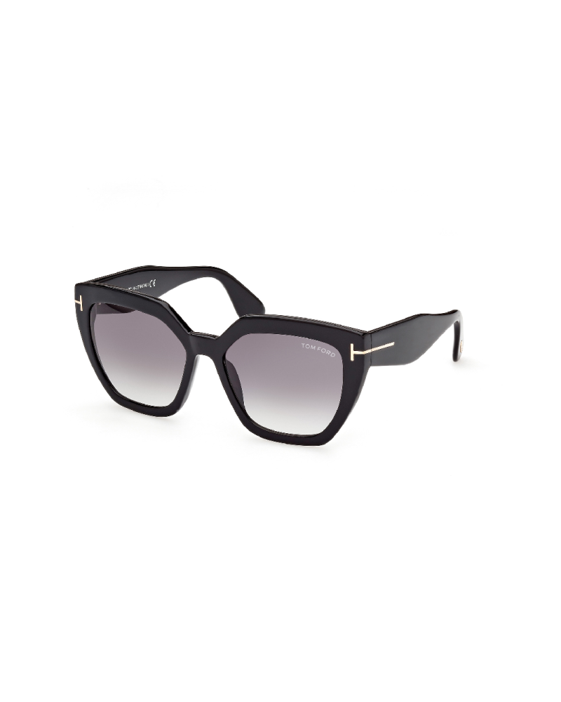 Tom Ford Ft0939 Phoebe 01B Shiny Black Sunglasses