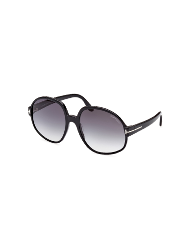 Tom Ford Ft0991 Claude-02 01B Shiny Black Sunglasses