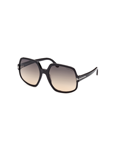 Tom Ford Ft0992 Delphine-02 01B Shiny Black Sunglasses