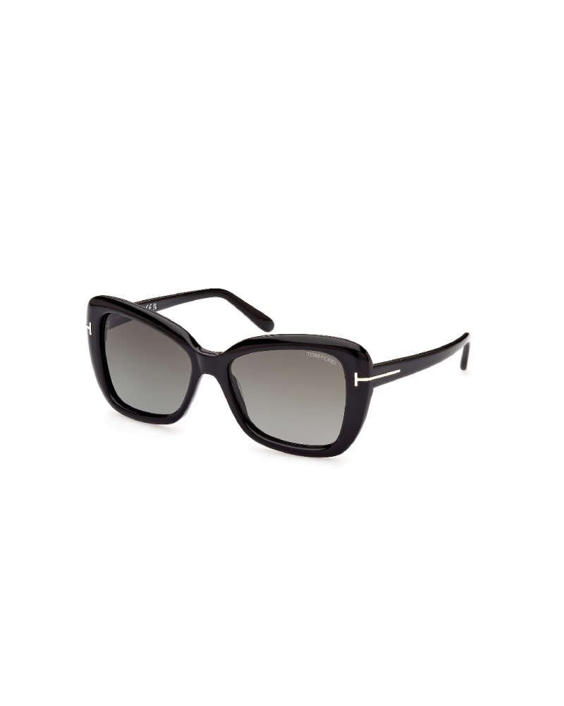 Tom Ford Ft1008 Maeve 01B Shiny Black Sunglasses