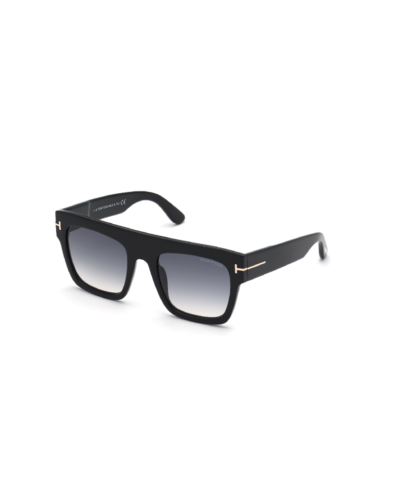 Tom Ford Ft0847 Renee 01B Shiny Black Sunglasses