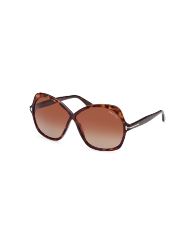 Tom Ford Ft1013 Rosemin 52F Havana Sunglasses