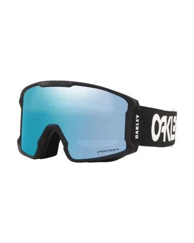 Oakley OO7070 Line Miner L Color 65 Light Blue Black Ski Goggles