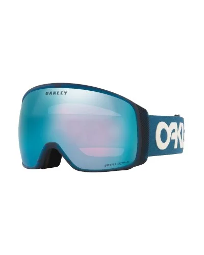 Oakley OO7104 FLight Tracker L Color 42 Light Blue Black Ski Goggles