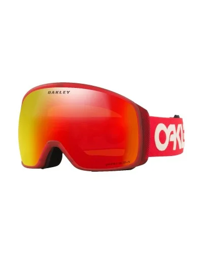 Oakley OO7104 FLight Tracker L Color 43 Orange Red Ski Goggles