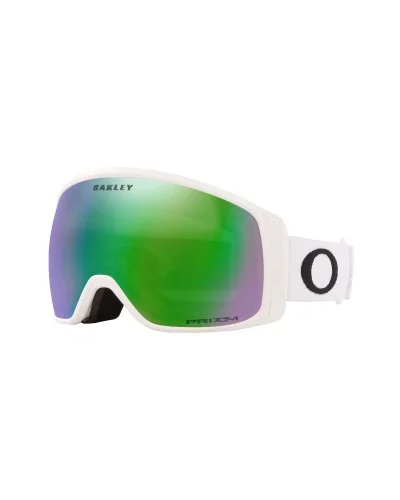 Oakley OO7105 FLight Tracker M Color 12 Green White Ski Goggles