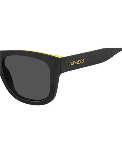 Havaianas Paraty/M Color 71C Black Yellow Sunglasses