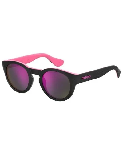 Havaianas Trancoso/M Color 3MR Black Fuchsia Sunglasses
