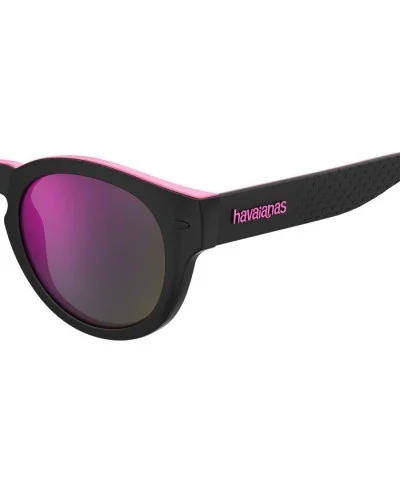Havaianas Trancoso/M Color 3MR Black Fuchsia Sunglasses